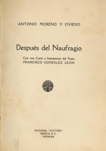 Después del naufragio