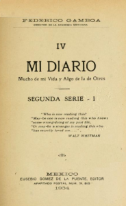 Mi diario  IV