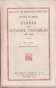 Diario de sucesos notables (1665-1703) I