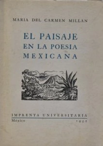 El paisaje en la poesía mexicana
