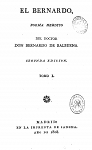 El Bernardo o Victoria de Roncesvalles