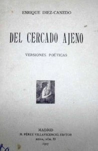 Del cercado ajeno