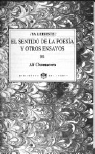 El sentido de la poesía y otros ensayos