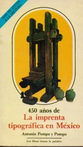 450 años de la imprenta tipográfica en México
