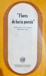 Flores de baria poesía : cancionero novohispano del siglo XVI