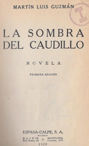 La sombra del caudillo