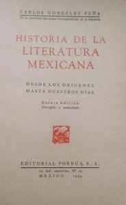 Historia de la literatura mexicana : desde los orígenes hasta nuestros días