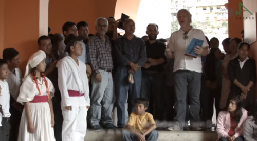 Homenaje a Mario Molina Cruz en Yalálag