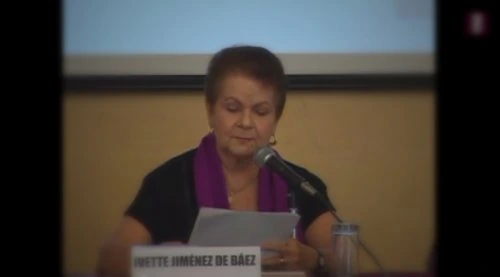 Homenaje a Alfonso Reyes: Ivette Jiménez de Báez
