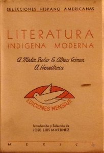 Literatura indígena moderna