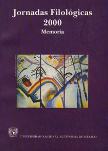 Jornadas Filológicas 2000: memoria