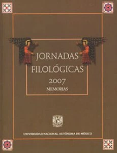 Jornadas Filológicas 2007: memoria