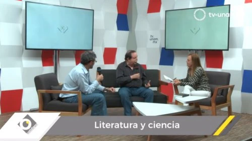  Literatura y ciencia. Observatorio Cotidiano con Mireya Ímaz, José Gordon y Miguel Alcubierre Moya.