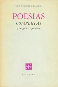 Poesías completas y algunas prosas
