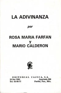 La adivinanza