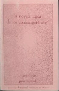 La novela lírica de los Contemporáneos. Antología
