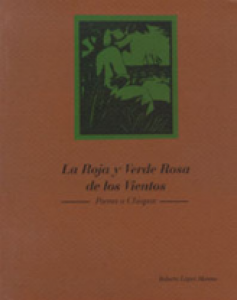 La roja y verde rosa de los vientos