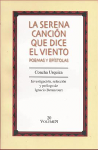 La serena canción que dice el viento : poemas y epístolas