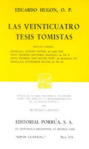 Las veinticuatro tesis tomistas