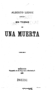 En torno de una muerta
