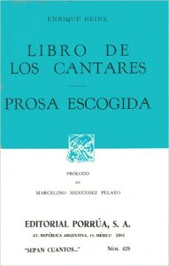 Libro de los cantares ; Prosa escogida