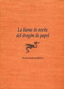 La llama de aceite del dragón de papel