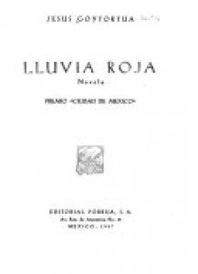 Lluvia roja : novela
