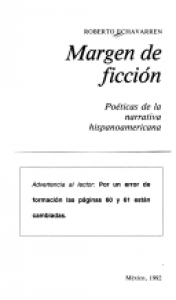 Margen de ficción : poética de la narrativa hispanoamericana