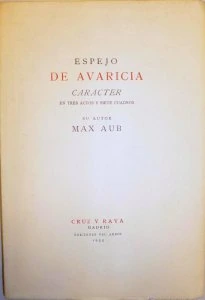 Espejo de avaricia