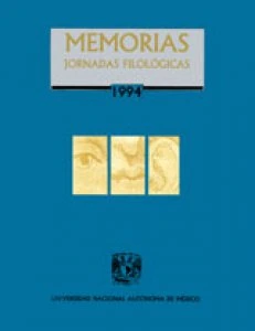 Memorias: Jornadas Filológicas 1994