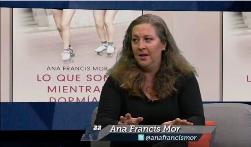 <i>Lo que soñé mientras dormías</i>, primera novela de Ana Francis Mor