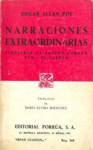 Narraciones extraordinarias ; Aventuras de Arturo Gordon Pym ; El cuervo