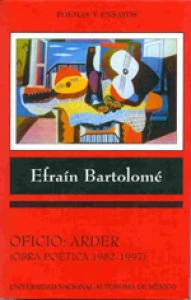 Oficio: arder (obra poética 1982–1997)