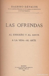 Las ofrendas