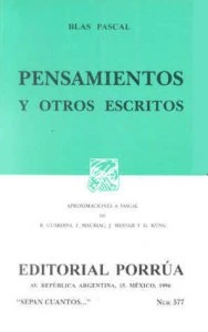 Pensamientos y otros escritos