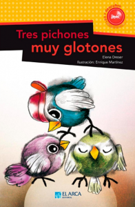 Tres pichones muy glotones