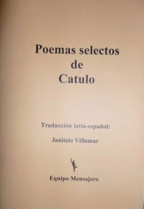 Poemas selectos de Catulo