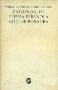 Estudios de poesía española contemporánea