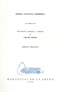 Poesía italiana moderna