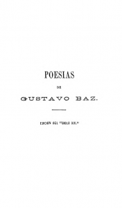 Poesías : edición del "siglo XIX"