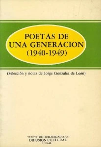 Poetas de una generación : 1940-1949