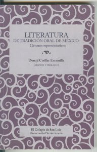 Literatura de tradición oral de México : géneros representativos