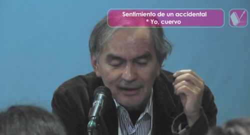 Presentación de los libros: <i>Sentimiento de un accidental</i> y <i>Yo, cuervo</i>