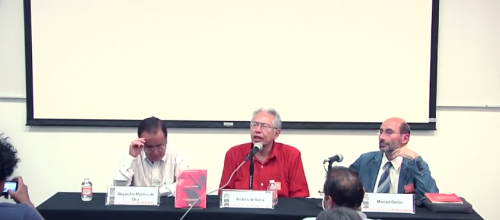 Presentación del libro: <i>La traza de lo invisible</i>, de Alejandro Montes de Oca