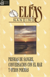 Prismas de sangre. Conversación con el mar y otros poemas