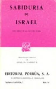 Sabiduría de Israel : tres obras de la cultura judía