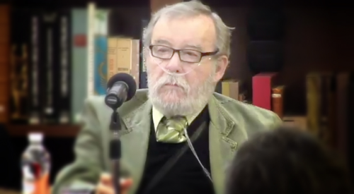 Samuel Gordon en el Homenaje a Rosario Castellanos