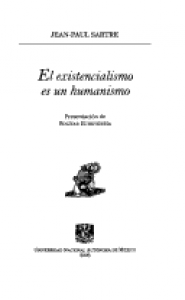 El existencialismo es un humanismo
