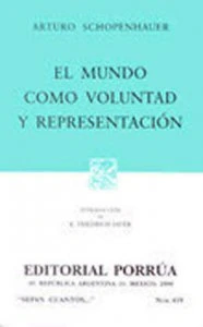 El mundo como voluntad y representación