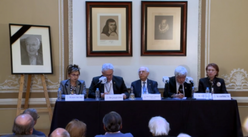 Homenaje luctuoso a don Guido Gómez de Silva